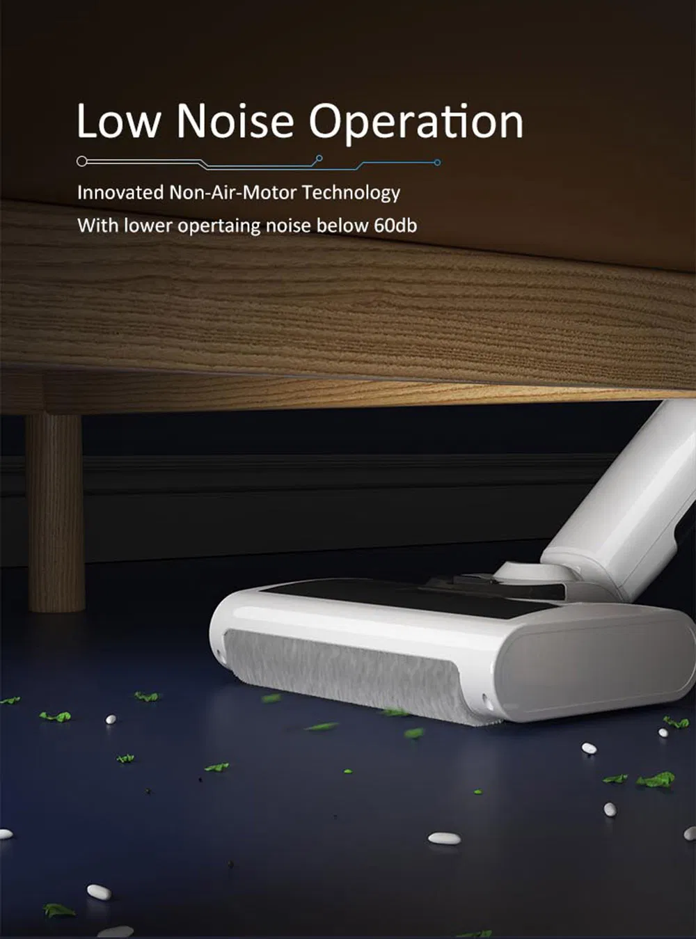 Portable Handheld Floor Cleaner Wet Dry Floor Scrubber for Tile Floor P12