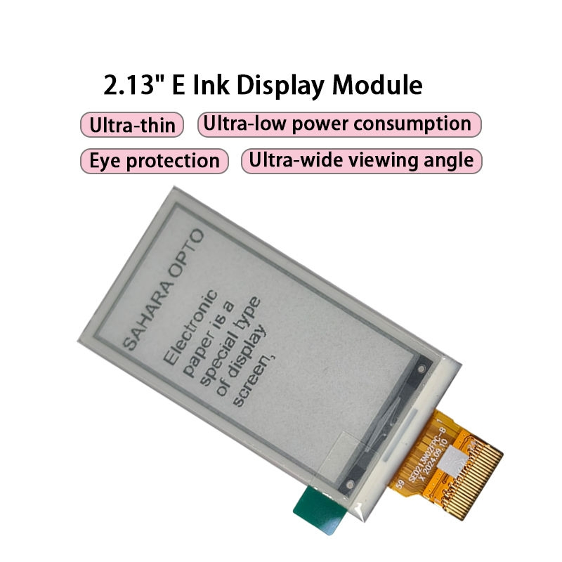 2.13 Inch E-Ink Electronic Epaper Display Module Screen