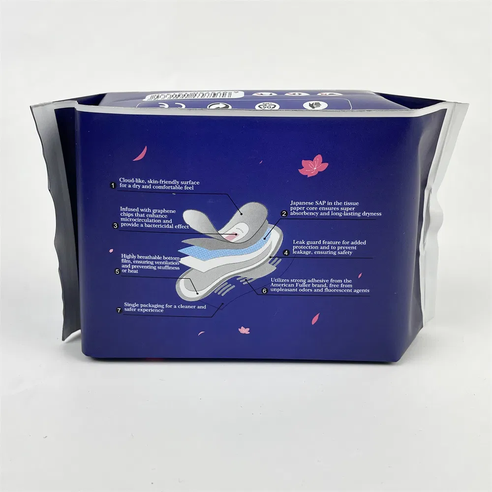 Manufacture External Use Without Flavor Woman Feminine Hygiene Products Sanitary Napkin Ultra-Thin Pads