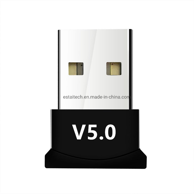 Audio Dongle Sender Bluetooth 5.0 Receiver USB Wireless Bluetooth Adapter for PC Computer Laptop Earphone Lmp9. X USB Transmitter