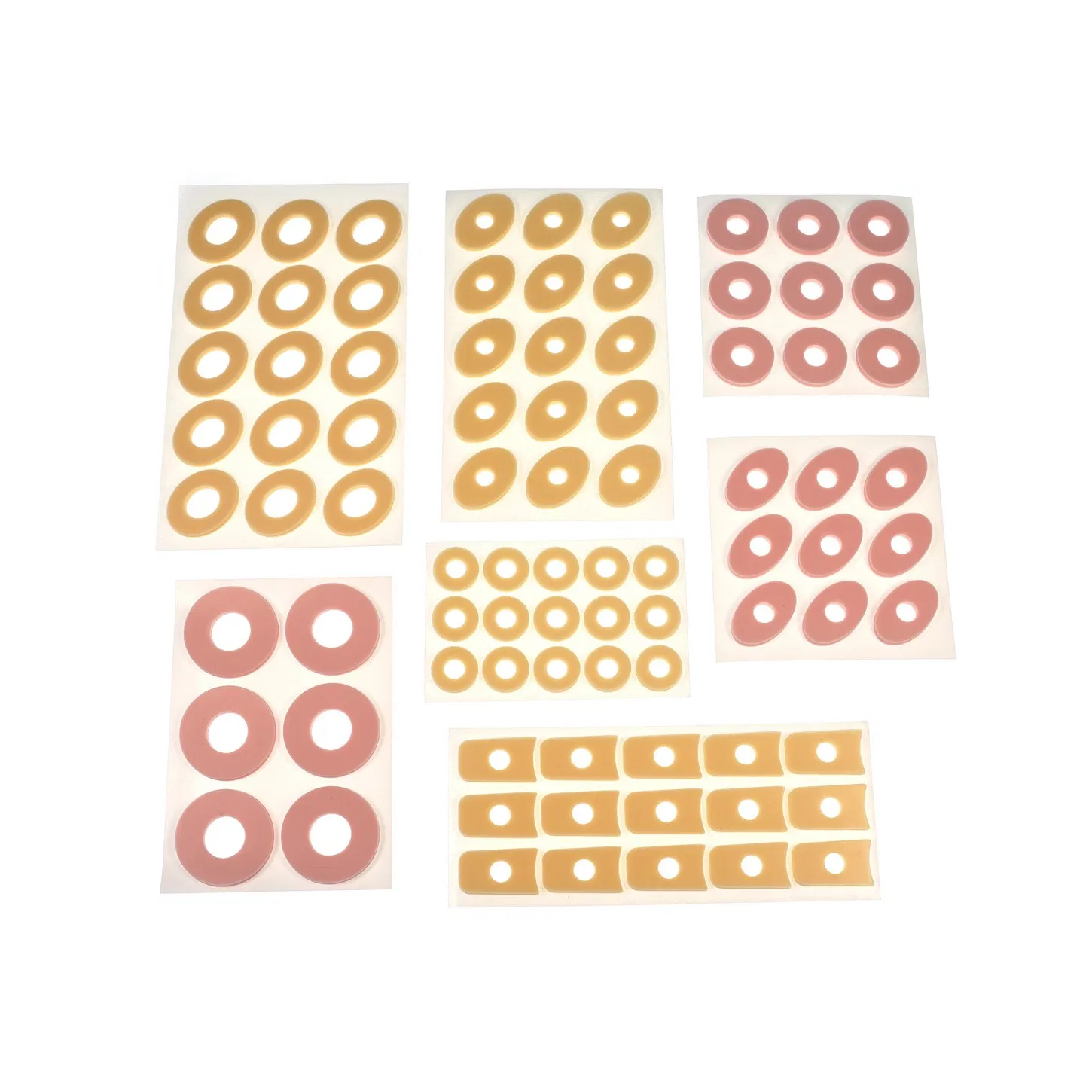 Medmount Pink Skin Color Self-Adhesive Anti-Wear Foot Pain Relief Corn Cap Plaster