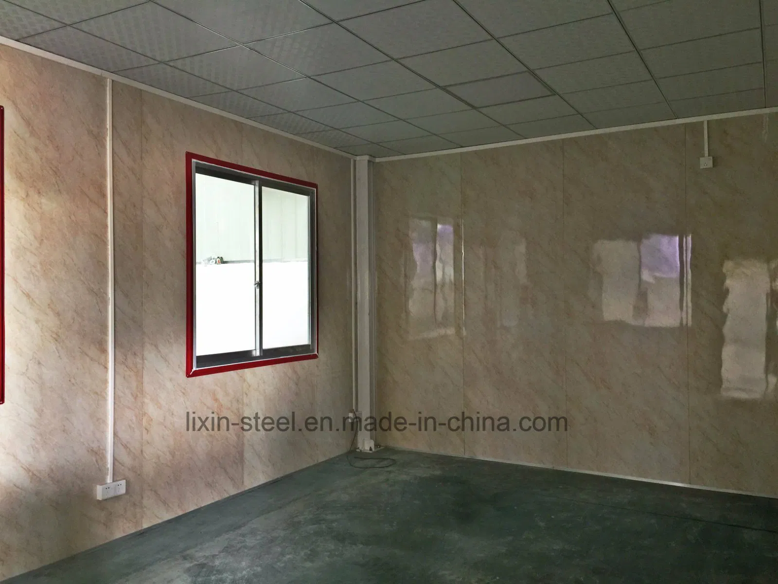 Good Looking Prefab Steel Frame with Sandwich Roof and Wall Panel