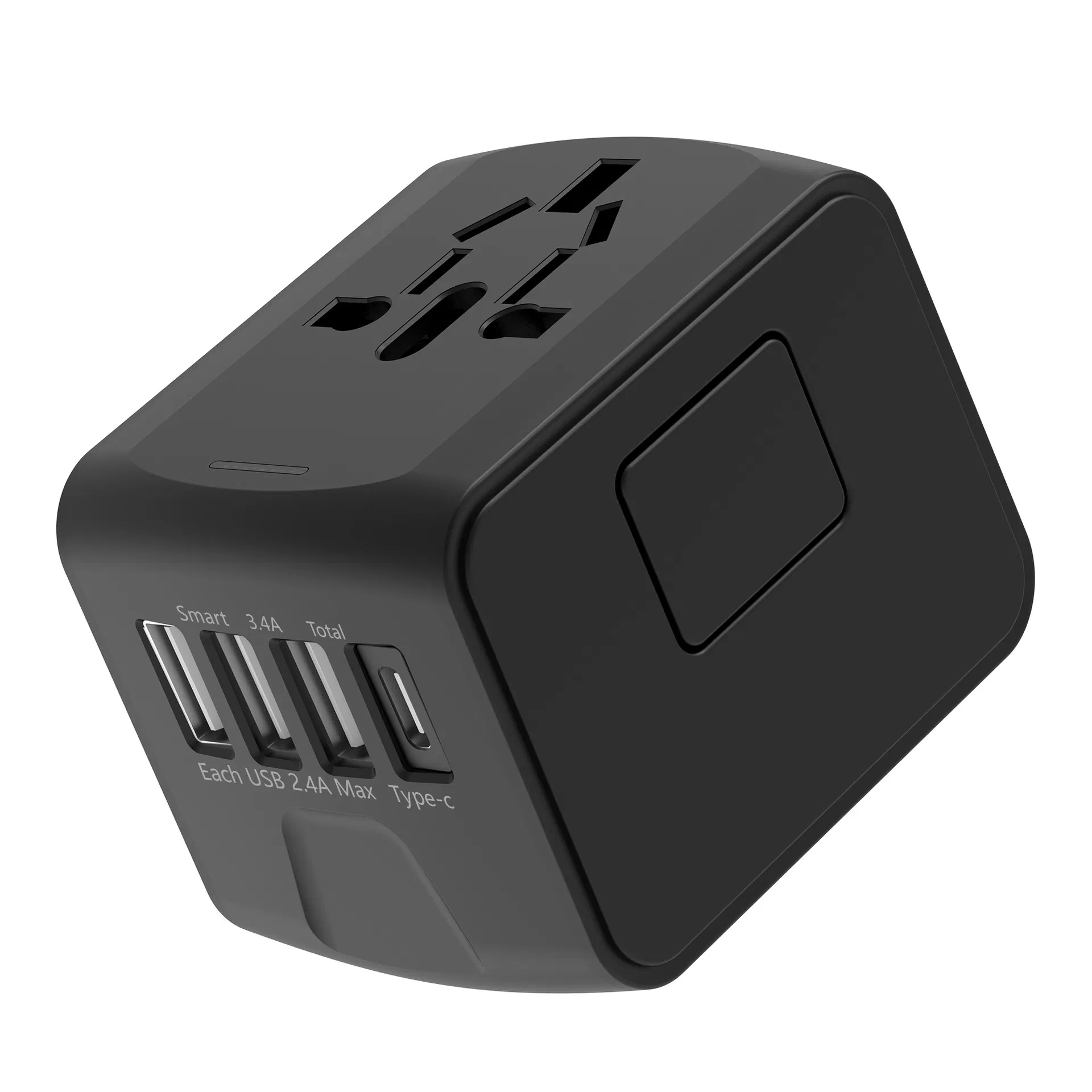 Universal Conversion Charger Safe Fast Charging USB Type C Socket Plug