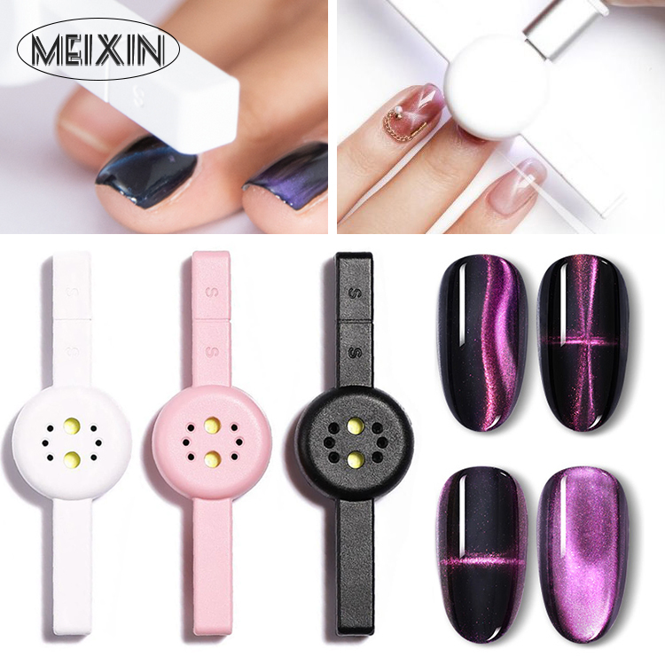 Mini Home DIY Nail Dryer Sun UV LED Nail Dryer Fingernails Art Manicure Magnetic Stick Cat Eye Nail Lamp