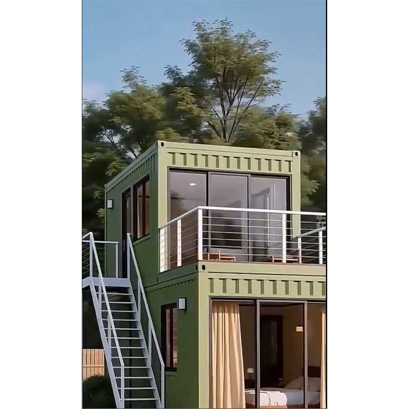 High-Strength Foldable Prefab House Mobile Modular Building with Quick Installation & Long Service Life