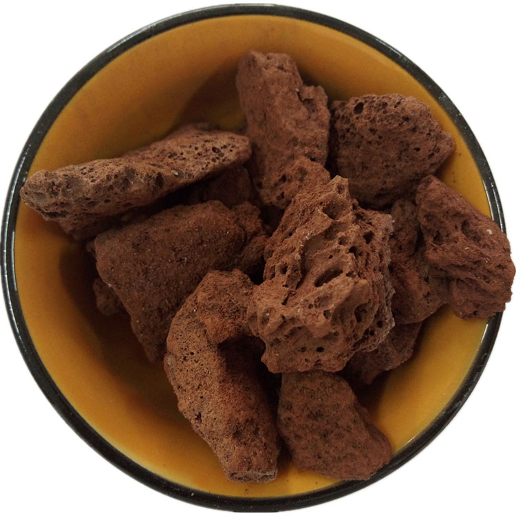 Natural Red Lava Rock for Building Material Black Volcanic Stones Pumice for Floor Tile