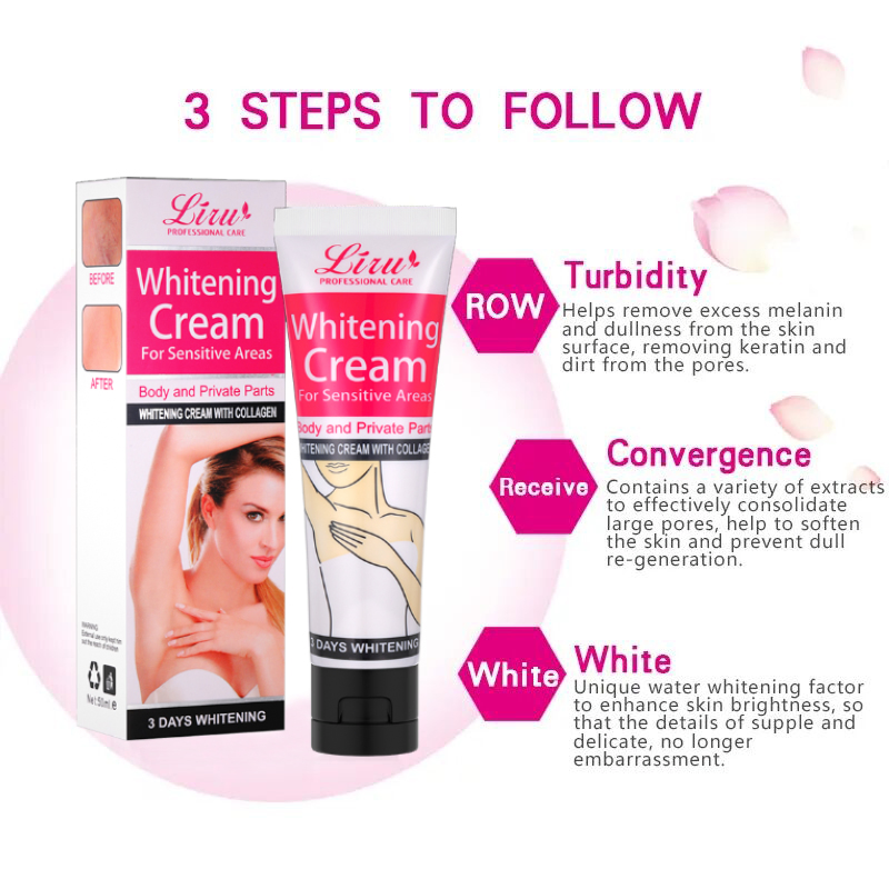 Wholesale Skincare Smoothing Body Sensitive Parts Whitening Cream