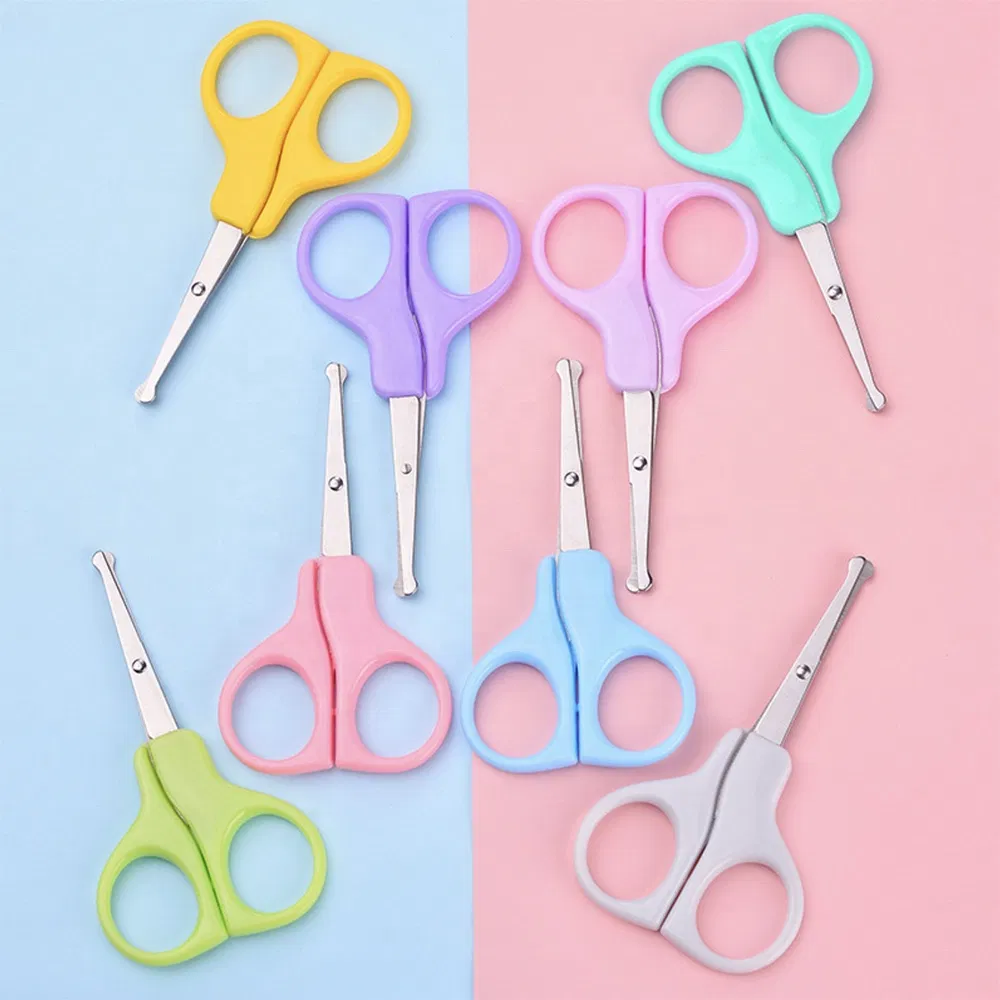Ready to Ship Baby Nail Scissors Newborn Manicure Tool Baby Nail Cutter Safety Nail Clippers