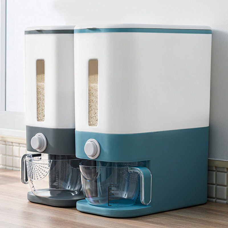 Premium Large Plastic Cereal Dispenser for Kitchen Organization