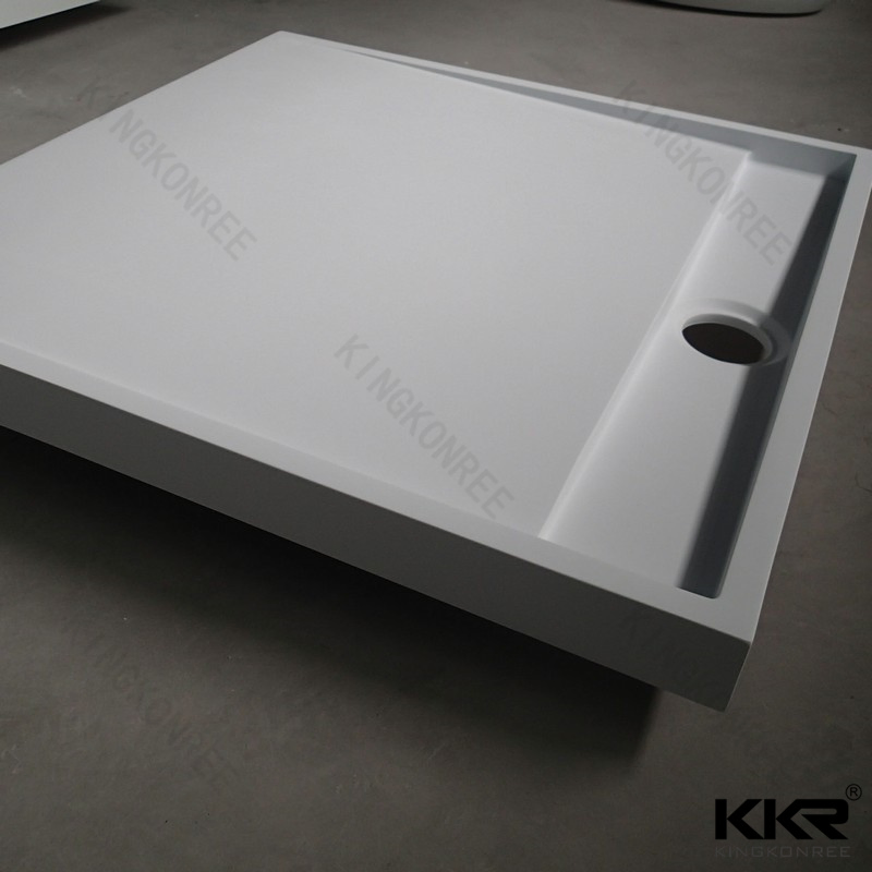 Sanitary Ware Shower Room Artificial Stone Black Slip Resistant Bottom. Shower Tray