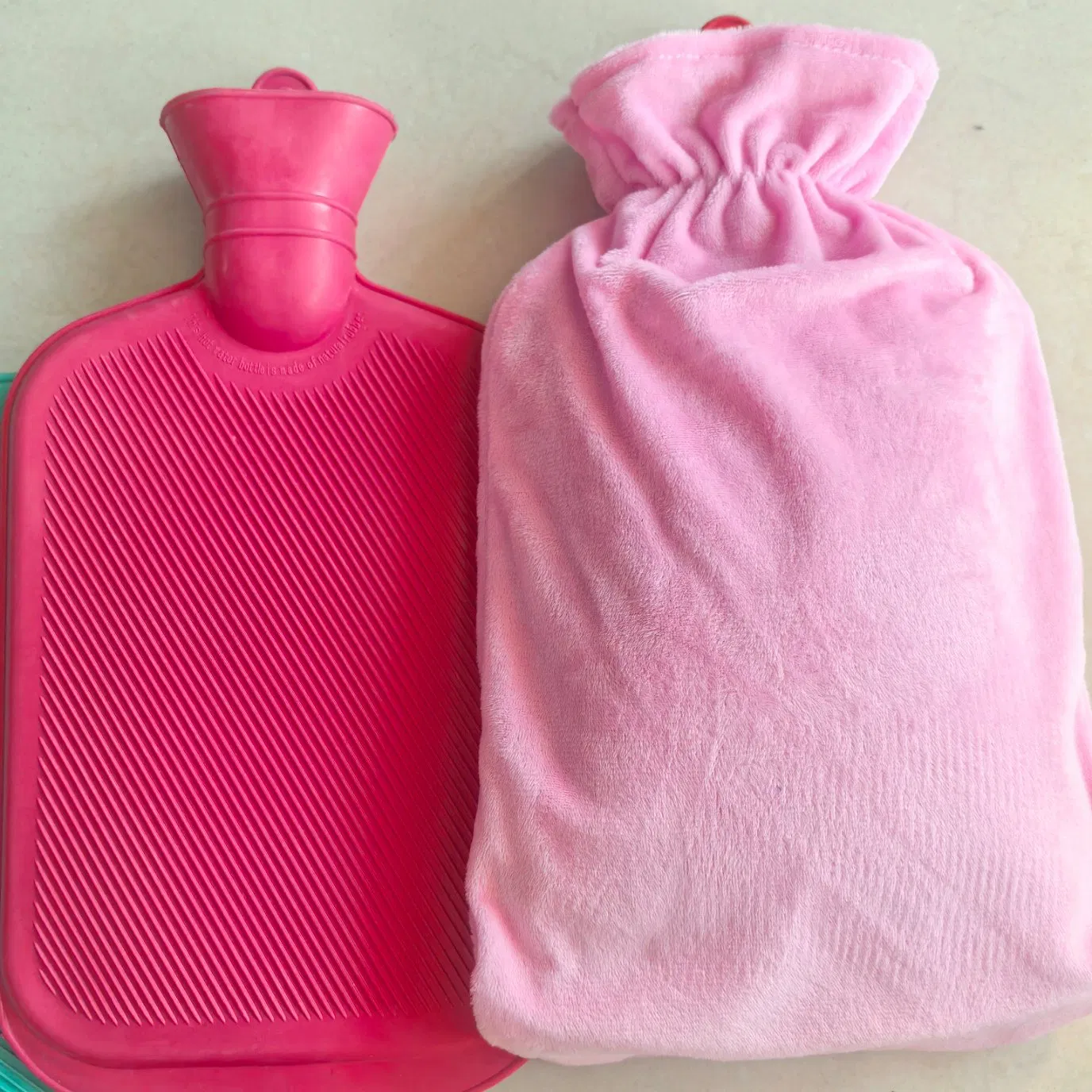 Rubber Hot Water Bottle for Stomach High Quality Portable Bouillotte BS Reusable Hot Water Bag