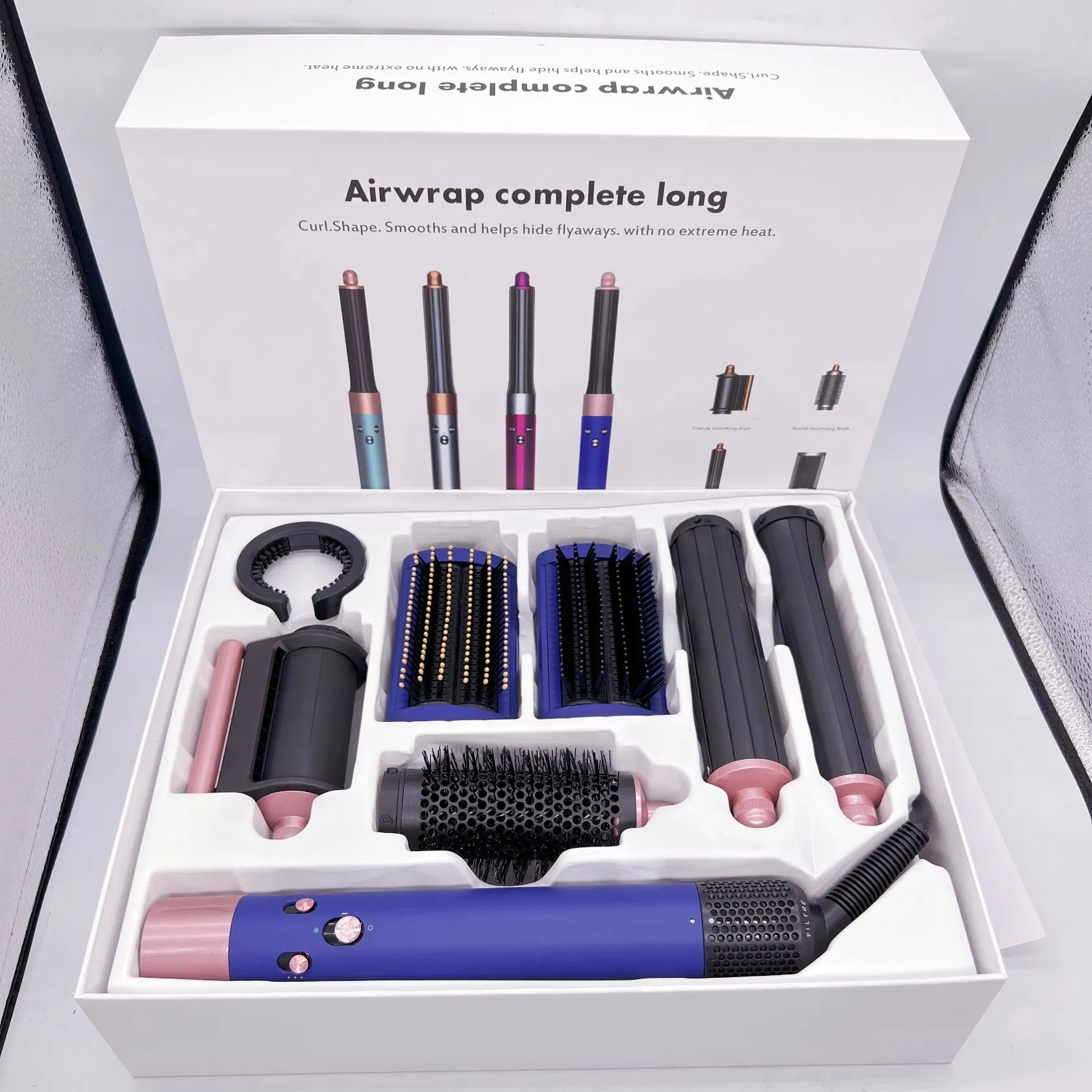 HS09 French-Style Ionic High-Speed Automatic Curler and Straightener