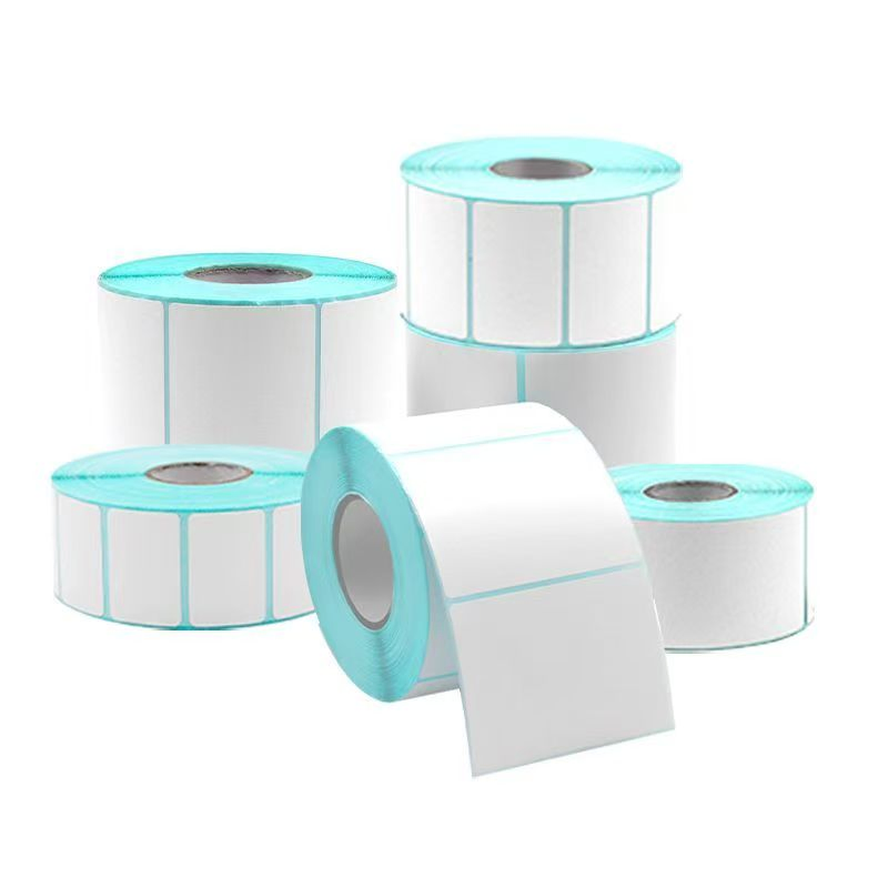 White Thermal Self-Adhesive Label Sticker Paper for Supermarket Labels