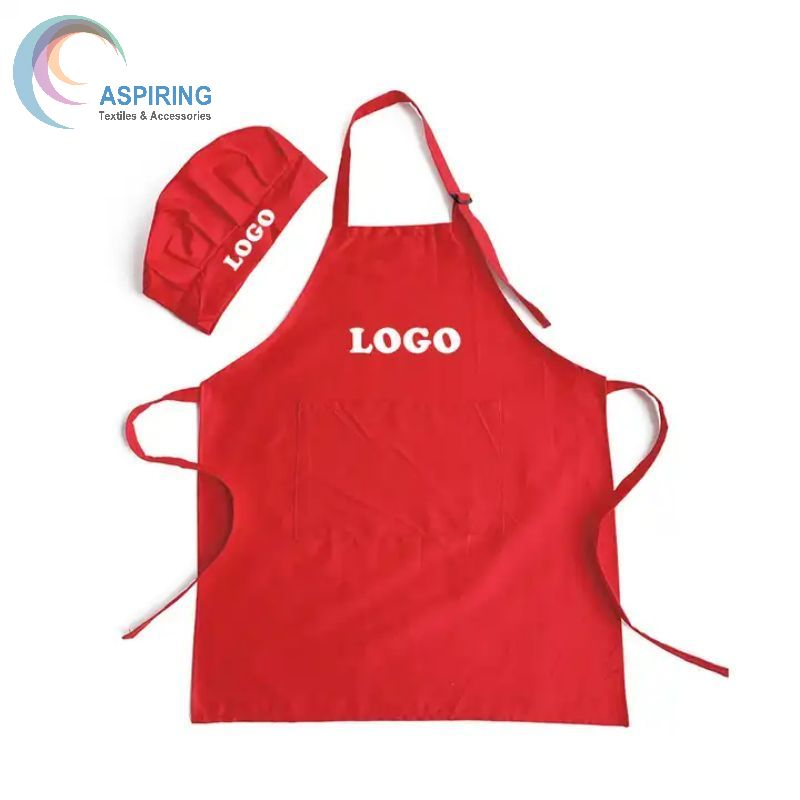 Promotional Apron Set for Chef and Children and Lovers