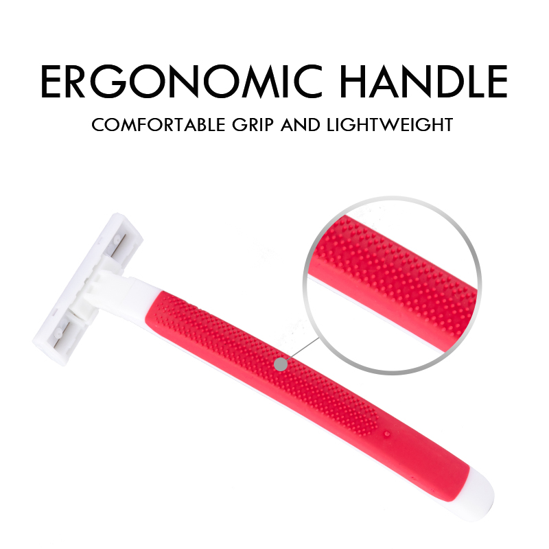 Rainbow Color Fashion Twin Blade Cartridge Razor