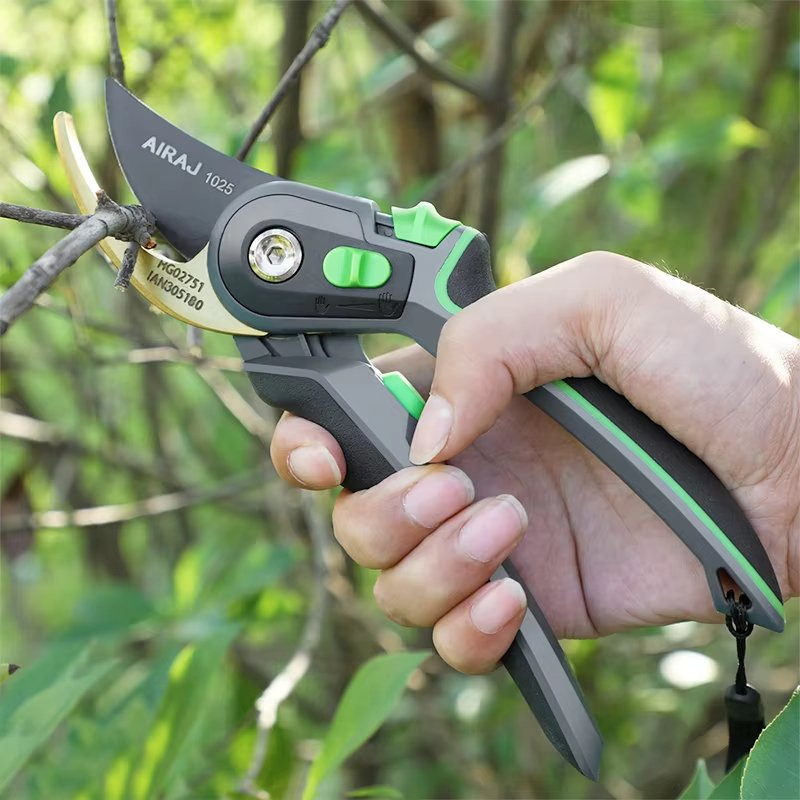 Professional All-Steel Alloy Construction Hand Garden Tools Telescopic Pruning Shears for Garden Pruning