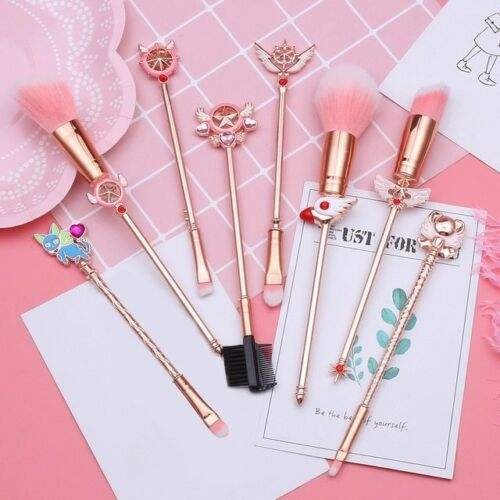 Cute Makeup Brush Set Soft Bristles Cosmetic Tool Kit for Beauty