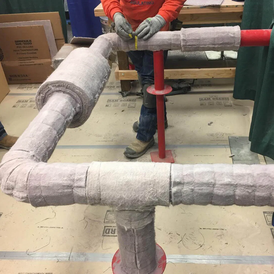 Silica Aerogel Insulation Blanket for Hot Insulation