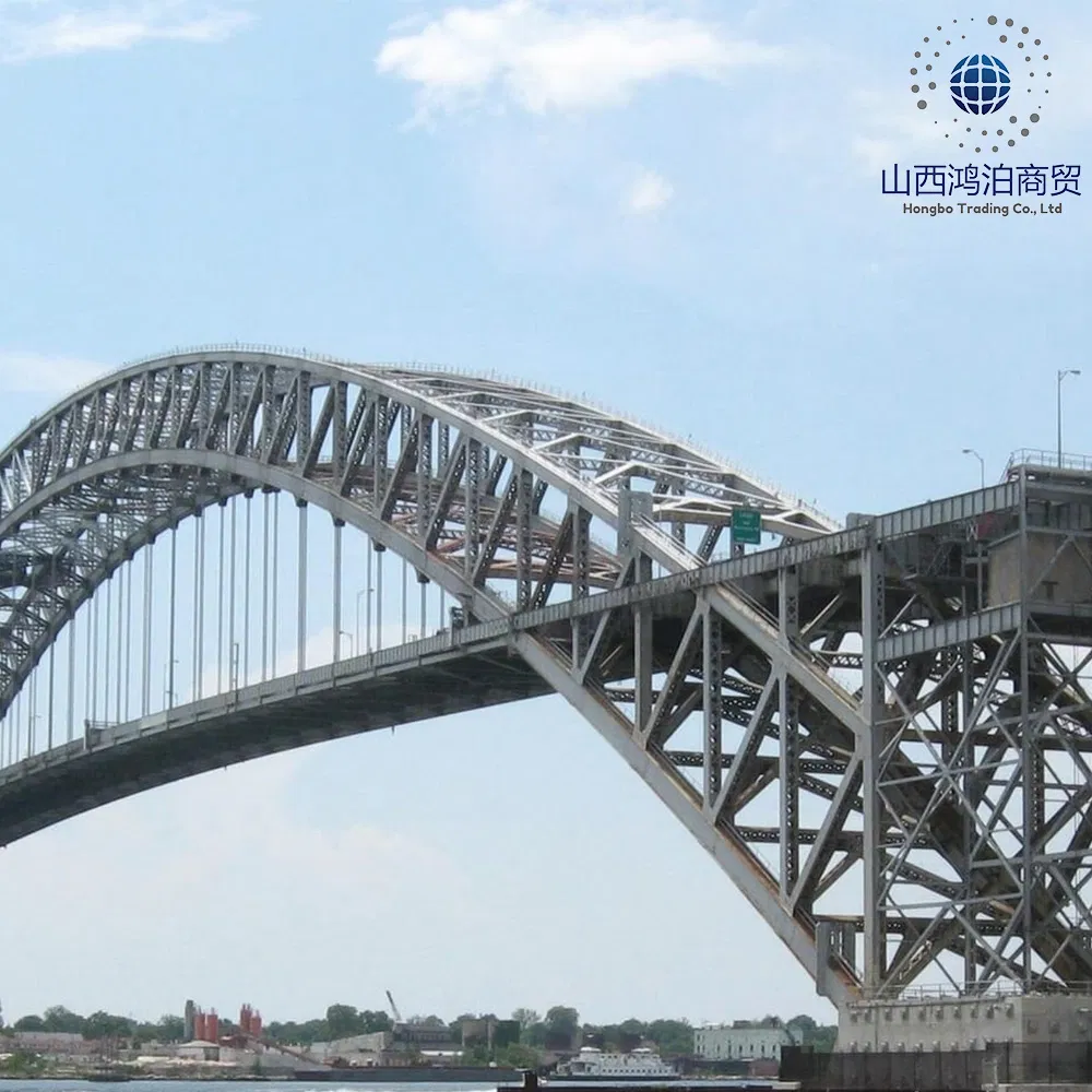Heavy-Duty HDG Footbridge for Public Walkways