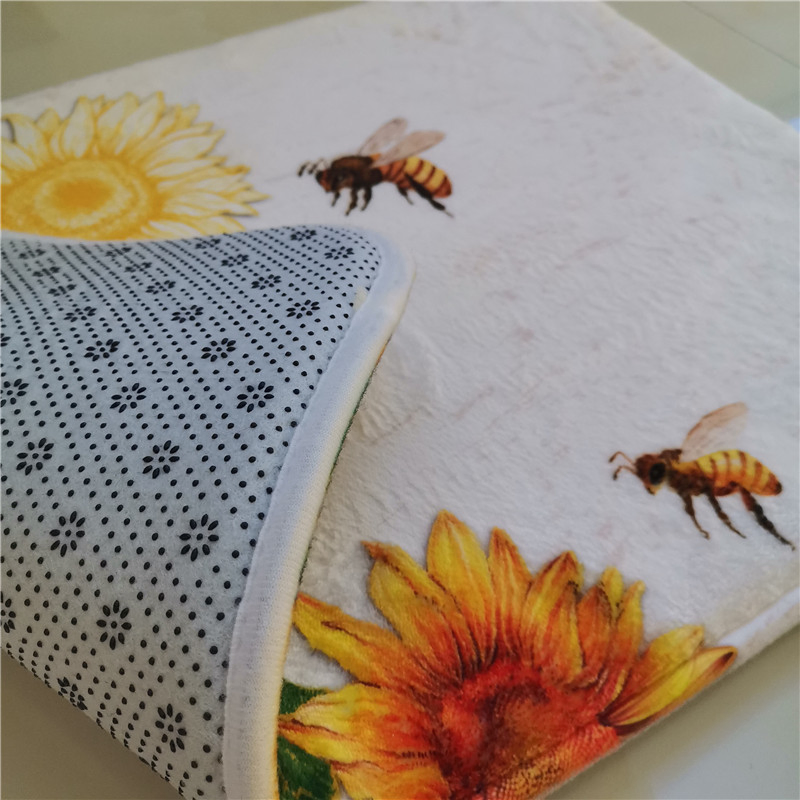 Fashionable Flannel Surface Bath Mat/ 3D Printed Carpet Floor Mat