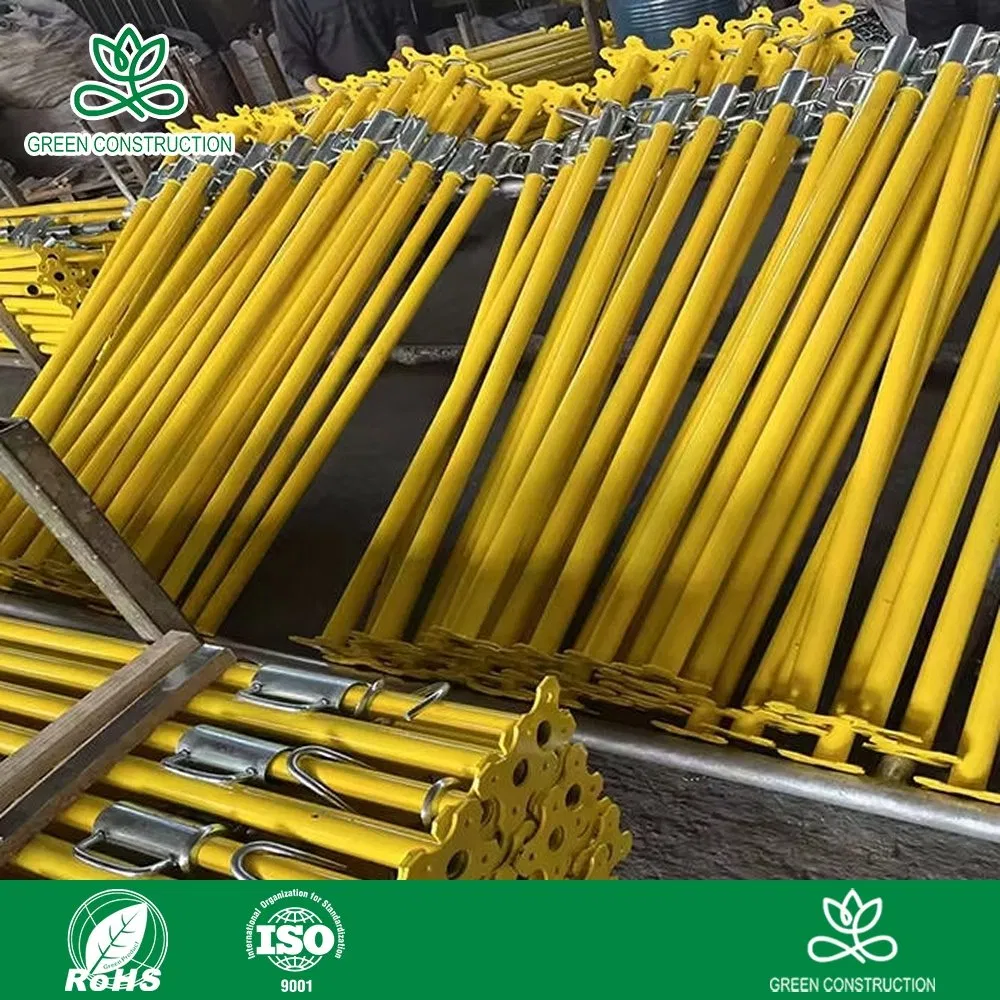 Green Construction Heavy Duty Adjustable Props Wholesaler Anti-Corrosion Coating Heavy Duty Formwork Shoring Steel Prop Support