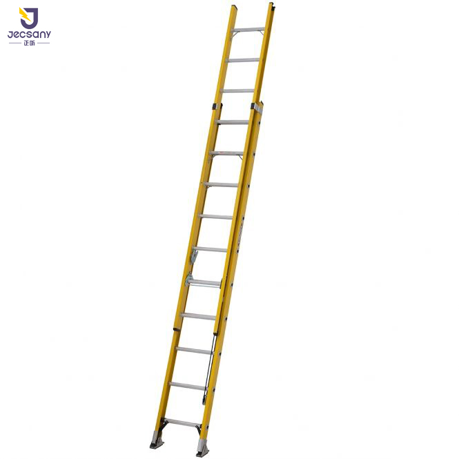 2 Section Industrial Step Extension Ladder Folding Ladder