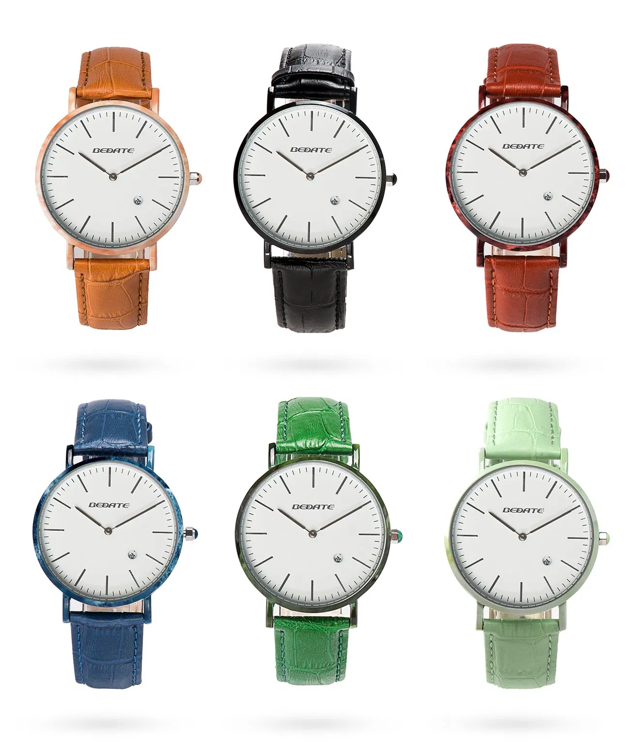 on Sales Bewell Wrist Watch Luxury Gshock Mens Watches Custom Logo Quartz Watch with Metal Ceramic Case and Leather Strap