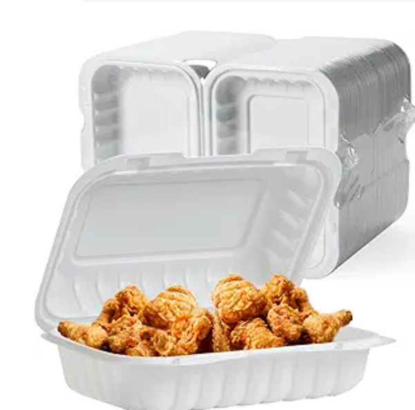 Premium Hinged Lid Takeout Box for Cake and Pizza Storage Solutions