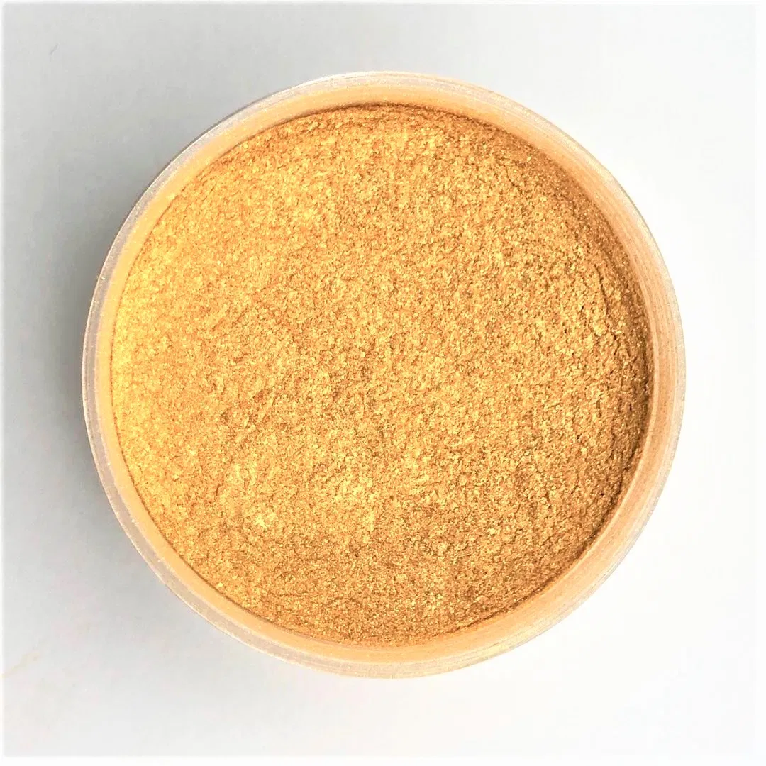 Pearlescent Pigments P851 Sparkling Gold for Coating Plastic 351 Rutile Fine Silver Paint Nail Beauty