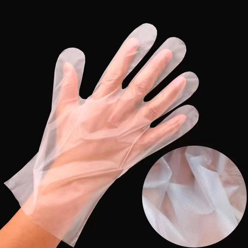 Single Use HDPE LDPE Polyethylene Plastic Disposable Hand Gloves