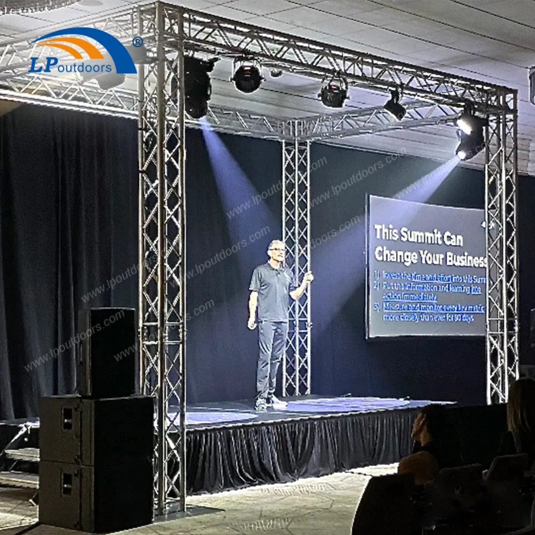 Cost-Effective Event Truss and Stage Platform for Public Events