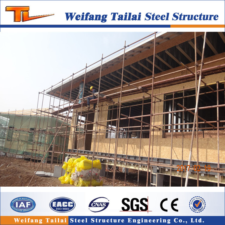 Prefabricated House Light Steel Structure Passive House Prefabricated Light Steel Villa