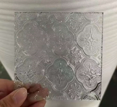 Flat Black Glass Window Glass