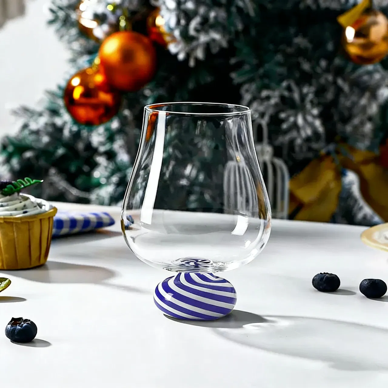 Бокал для шампанского из жаропрочного стекла