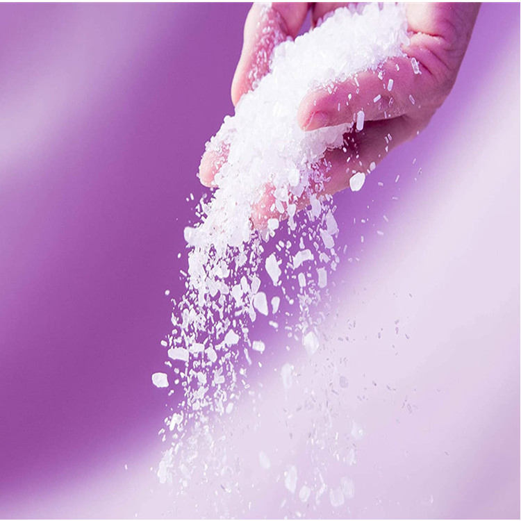 Custom Lavande Sea Soak Calming Relaxing Lavande Scent Bath Salts