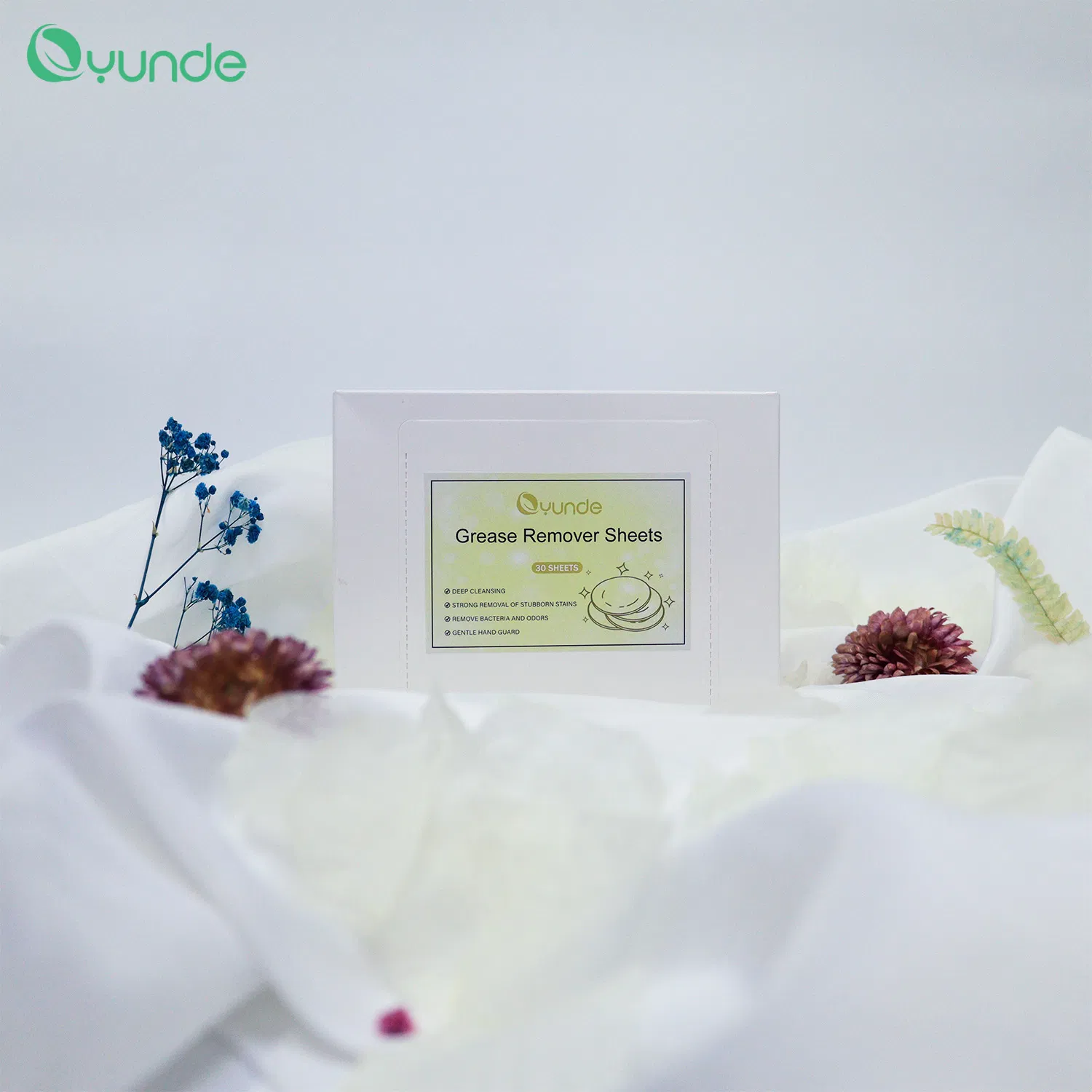 Deeply Clean Grease Food Stains with Eco Friendly Dish Washing Sheets