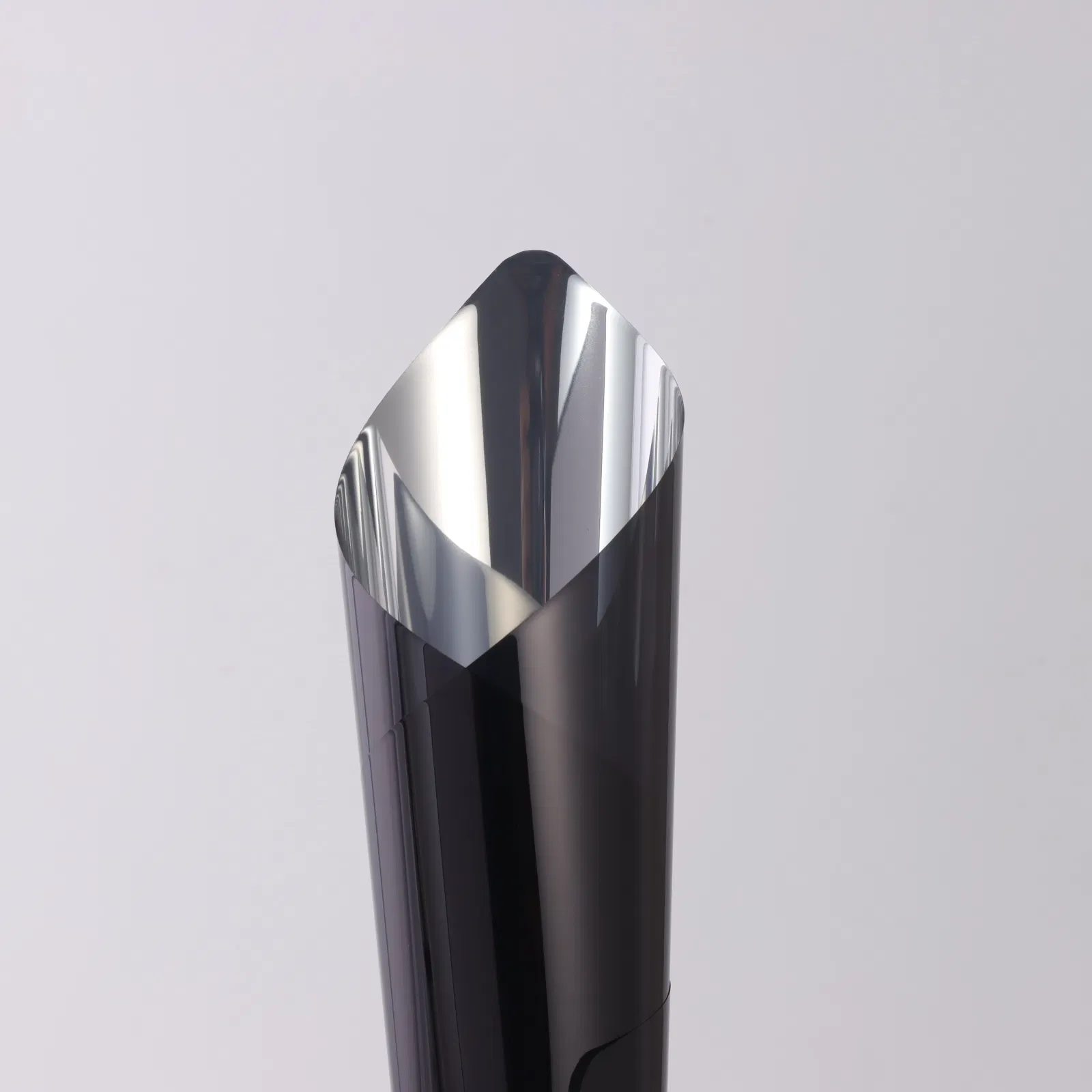 Black Silver UV Blocking One-Way Privacy Decorative Window Building Glass Film