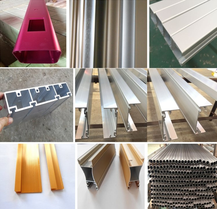 Anodized Aluminum Extrusion Profiles Aluminium Profile for Furniture