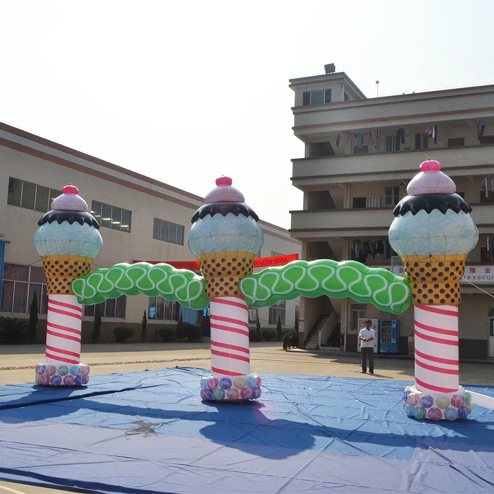 Outdoor Customized Inflatable Entrance Arch Inflatable Race Start Finish Line Arch Inflatable Gate For Event Advertising