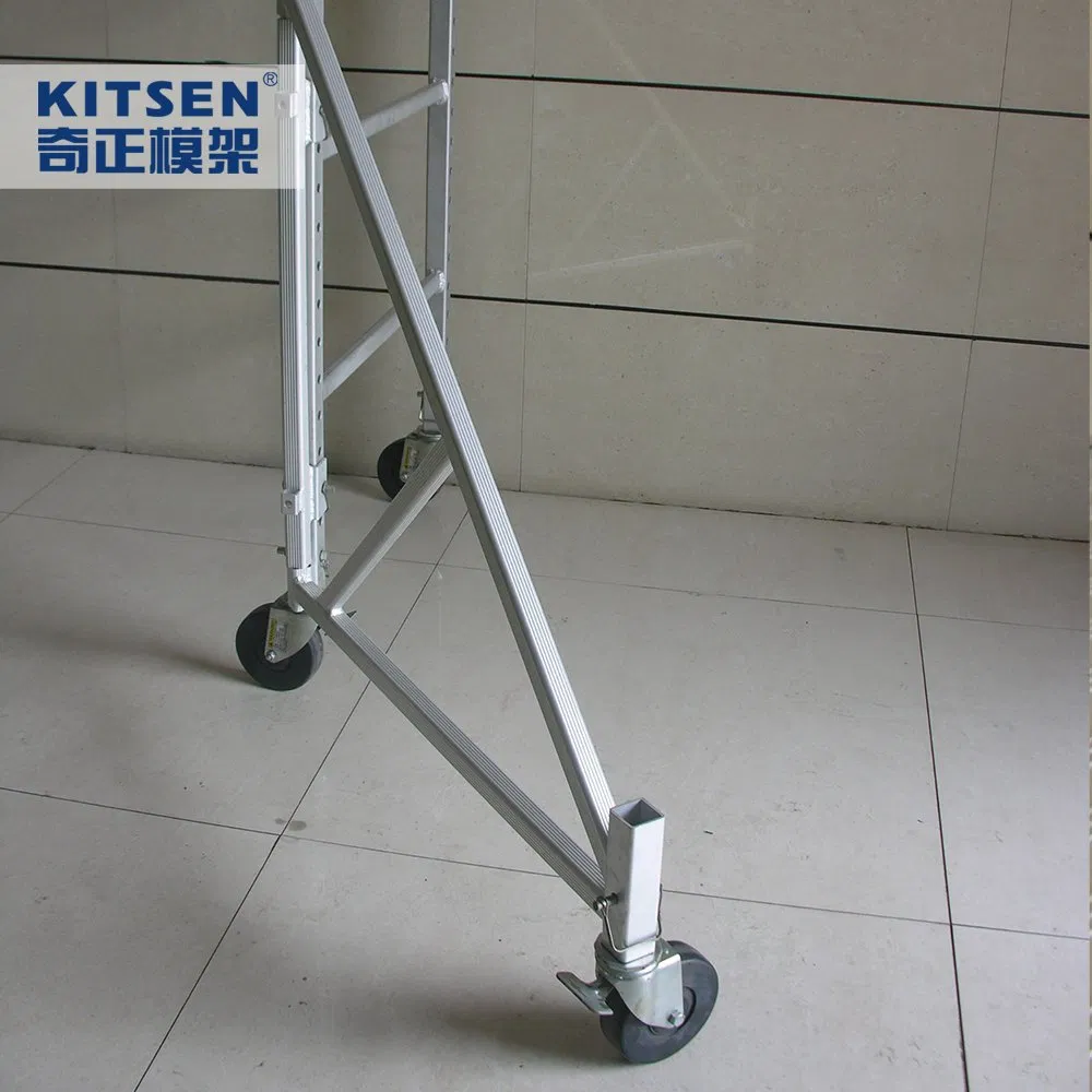 Easy Assemble Portable Construction Scaffolding Tower Platform Mobile Aluminum Scaffolding