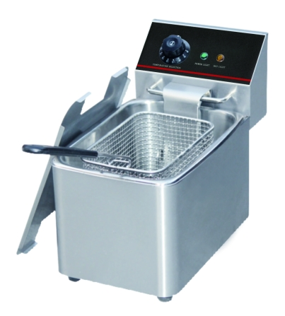 Commercial Electric Single Flat Fryer for Kitchen Carrying Et-Fe-4L