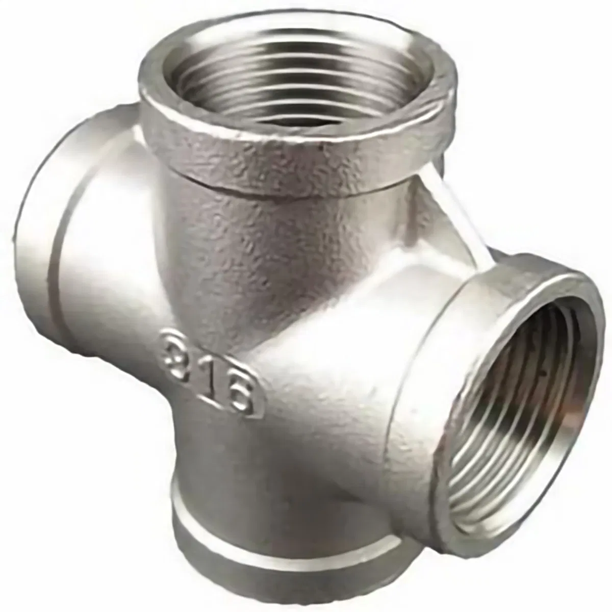 150lb Stainless Steel Fittings Threaded Cross 2" in Type of ISO4144 & En10241