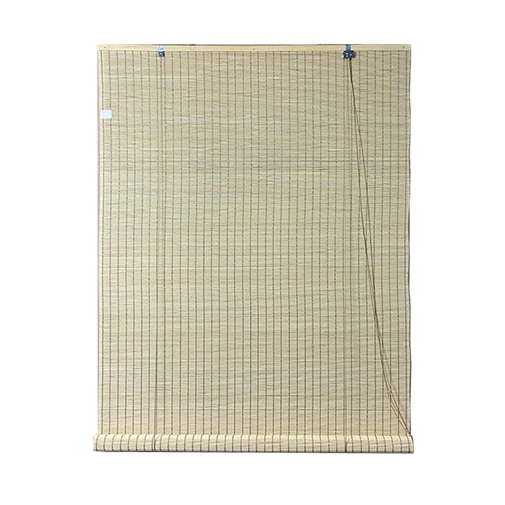 White Natural Round Bamboo Blind for Home Decoration