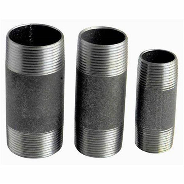 Manufacturer Carbon Steel Stainless Steel 304 316 Pipe Nipple Barrel Nipple Thread Pipe Fitting