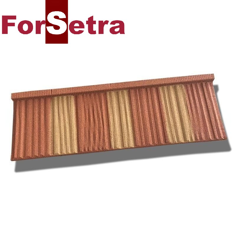 Каменная металлочерепица Modern Wood для крыши