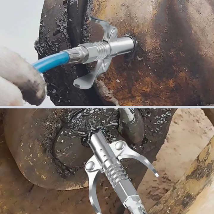 Пистолет для смазки 12000psi, ручной, с насадкой