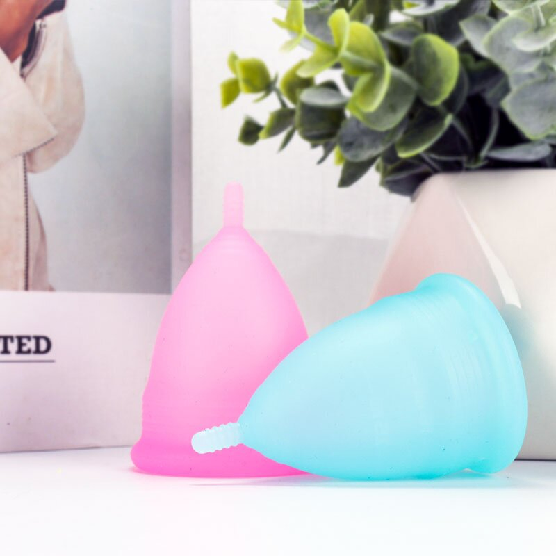 Reusable Soft Silicone Menstrual Cup for Women Eco-Friendly Period Cup for Active Lifestyles