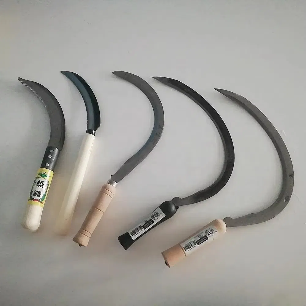 Factory Wholesale Farming Tools Grass Weeding Sickles Agricultural Harvesting Sickle
