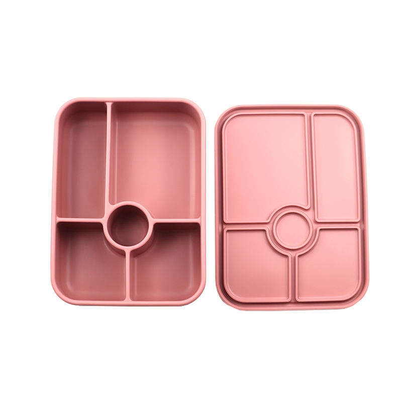 Eco-Friendly Collapsible Silicone Food Storage Container for Lunch
