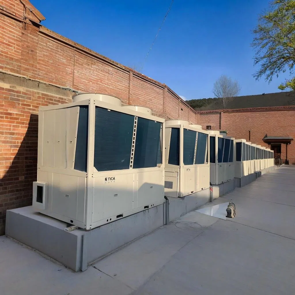 70kw CE Approved Heating and Cooling Heat Pump with Energy Saving Inverter Air Source Heat Pump